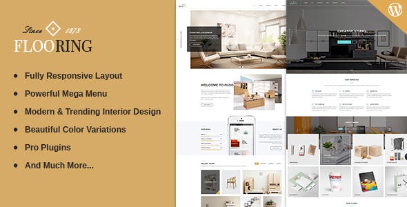 Flooring - Responsive & Multipurpose WordPress Theme