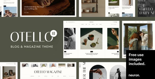 Otello - Personal Blog and Magazine WordPress Theme