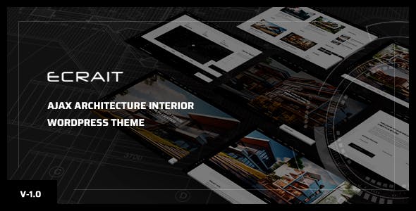 Ecrait - Responsive Architecture Interior WordPress Theme