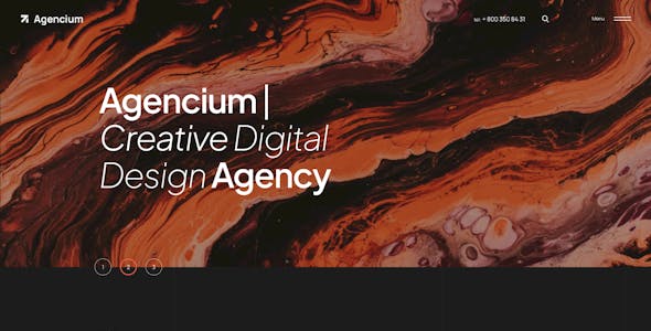 Agencium | Creative Agency & Portfolio WordPress Theme