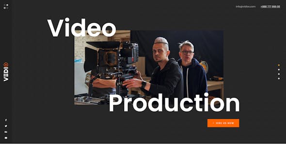 Vedio - Video Production Wordpress Theme