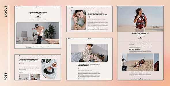 Momelo - Lifestyle Blog & Magazine WordPress Theme