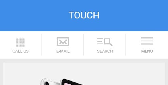 TOUCH: A Lighter-than-air WordPress Mobile Theme