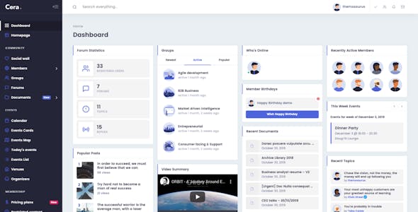 Cera - Intranet Community Theme