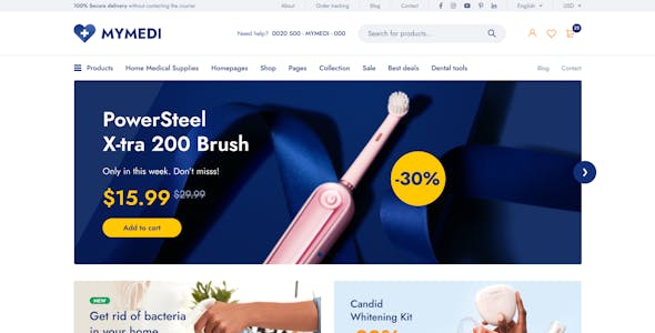MyMedi - Responsive WooCommerce WordPress Theme