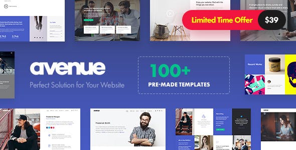 Avenue - Creative Multi-Purpose WordPress Theme