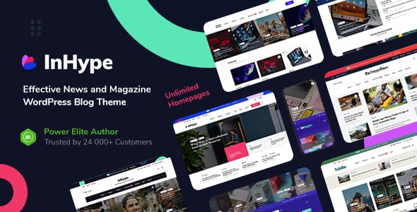 InHype - Blog & Magazine WordPress Theme