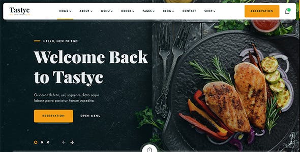 Tastyc - Cafe Restaurant Theme