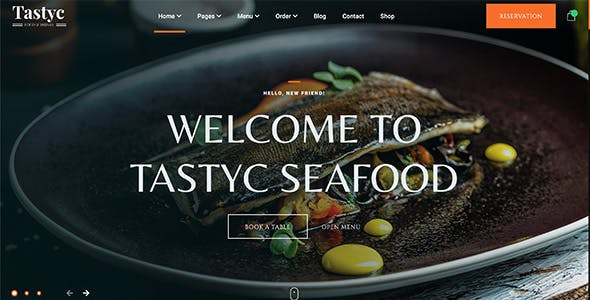 Tastyc - Cafe Restaurant Theme