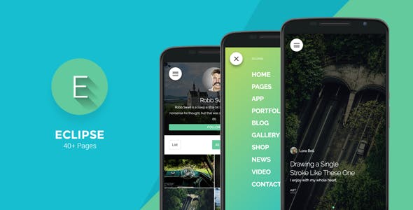 Eclipse - Mobile Multi-Purpose WordPress Theme