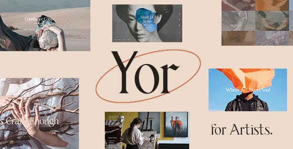 Yor - Artist WordPress Theme