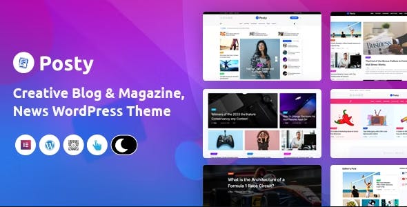 Posty - News Magazine WordPress Theme