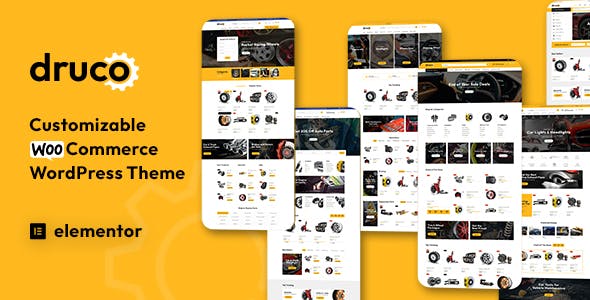 Druco - Elementor WooCommerce WordPress Theme