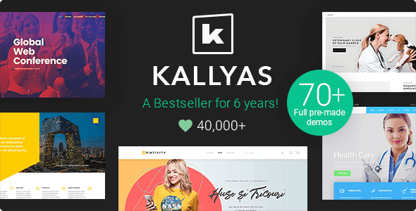 KALLYAS - Creative eCommerce Multi-Purpose WordPress Theme